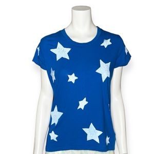 Current/Elliott The Relaxed Crew Nautical Star Tee